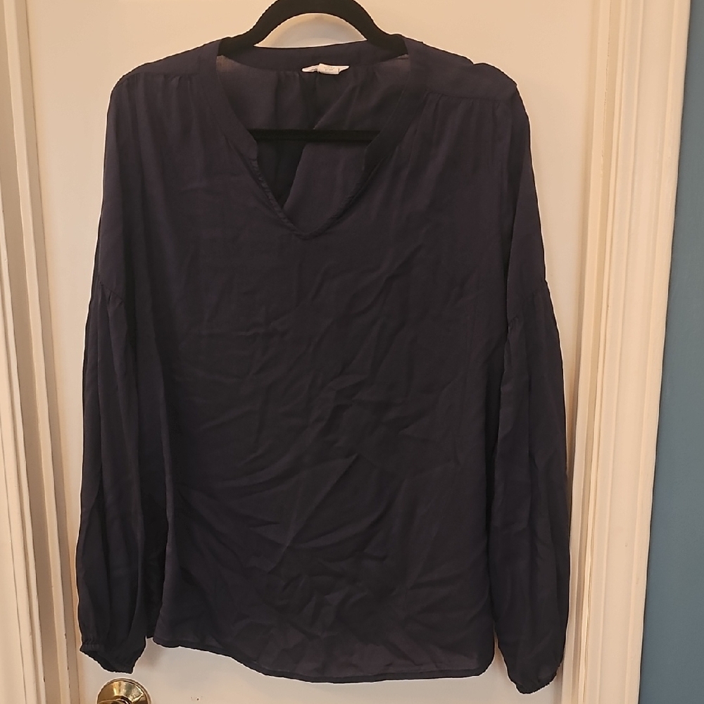 Caslon Deep Blue Blouse